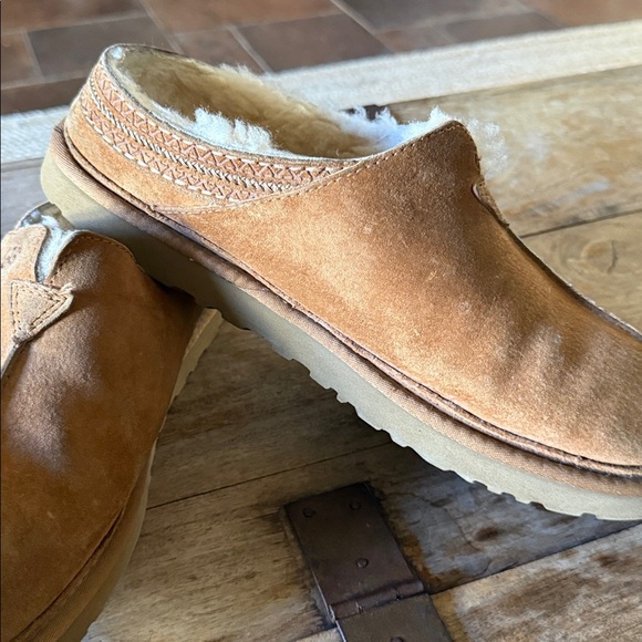 Men’s Ugg Neuman Slippers House Shoes Indoor Outdoor Size 12 main image 4